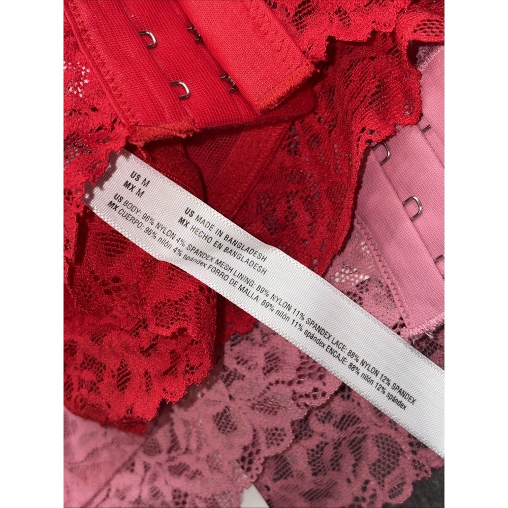 2X State Of Day Intimates Lease Brawl's Red Berry Medium - Picture 6 of 6